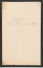 k.k. naturhistorisches Hofmuseum, Intendanzakten 1885-1896 (Hauer), Aktenzahl Z.263.A/1889, Seite 1